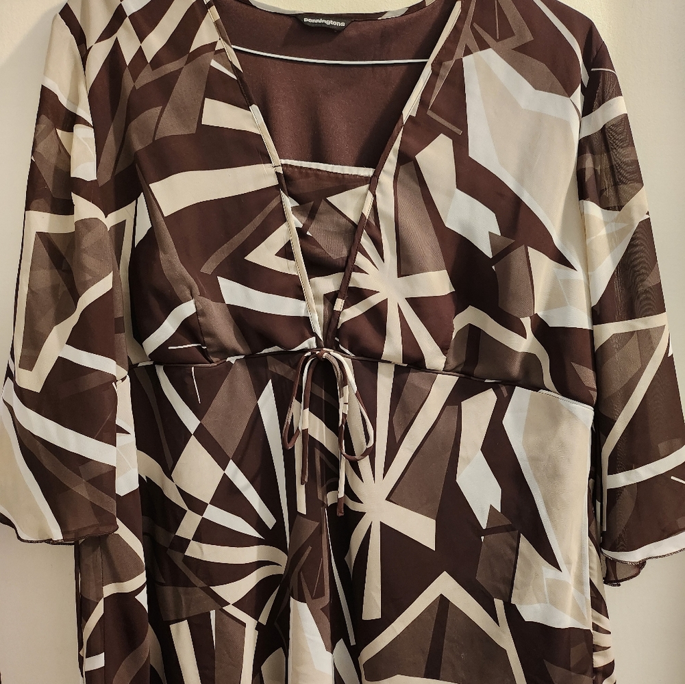 Penningtons Lined Blouse. Size 20. Preloved